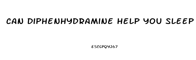 Can Diphenhydramine Help You Sleep