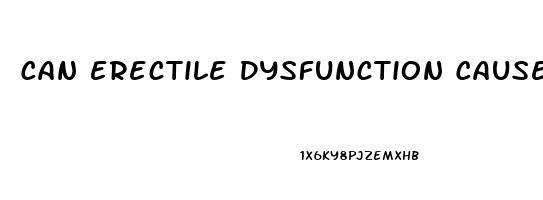 Can Erectile Dysfunction Cause Pain