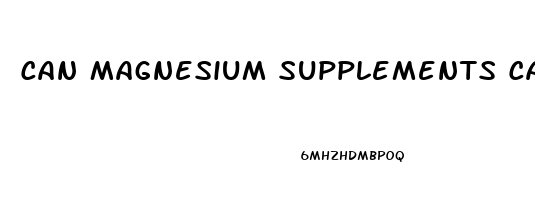 Can Magnesium Supplements Cause Erectile Dysfunction