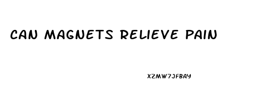 Can Magnets Relieve Pain