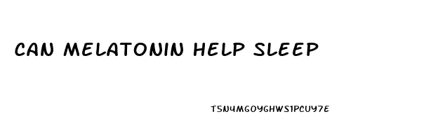 Can Melatonin Help Sleep