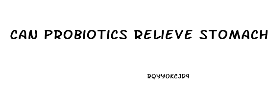 Can Probiotics Relieve Stomach Pain