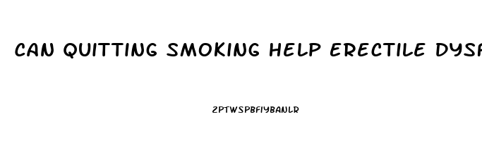 Can Quitting Smoking Help Erectile Dysfunction