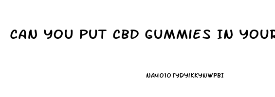 Can You Put Cbd Gummies In Your Luggage