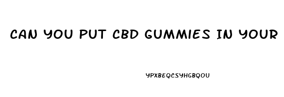 Can You Put Cbd Gummies In Your Luggage