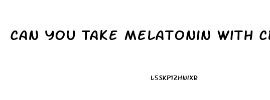 Can You Take Melatonin With Cbd Oil