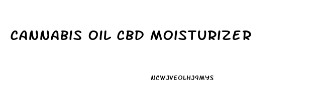 Cannabis Oil Cbd Moisturizer