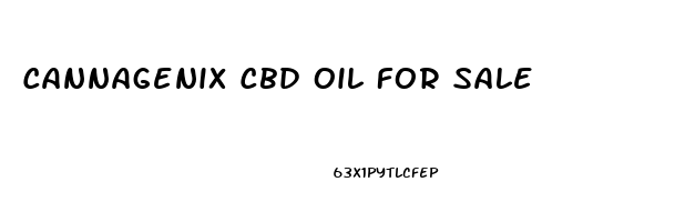 Cannagenix Cbd Oil For Sale