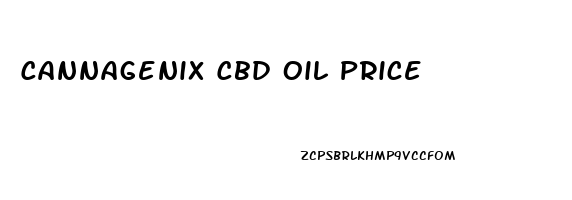 Cannagenix Cbd Oil Price