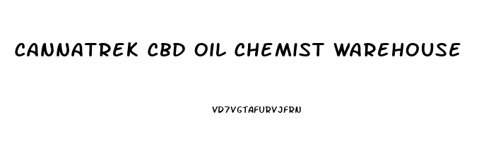 Cannatrek Cbd Oil Chemist Warehouse