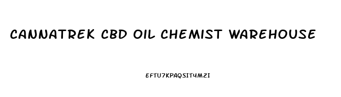 Cannatrek Cbd Oil Chemist Warehouse