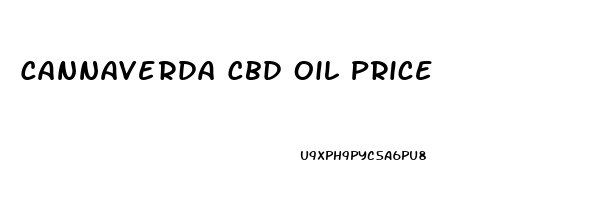 Cannaverda Cbd Oil Price