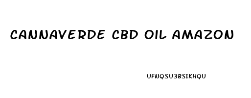 Cannaverde Cbd Oil Amazon