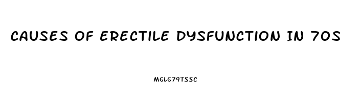 Causes Of Erectile Dysfunction In 70s