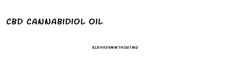 Cbd Cannabidiol Oil