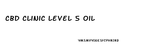 Cbd Clinic Level 5 Oil