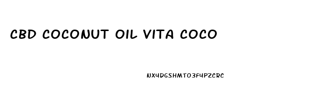 Cbd Coconut Oil Vita Coco