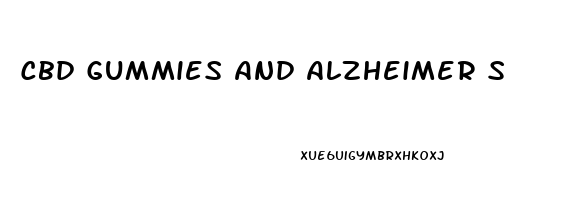 Cbd Gummies And Alzheimer S