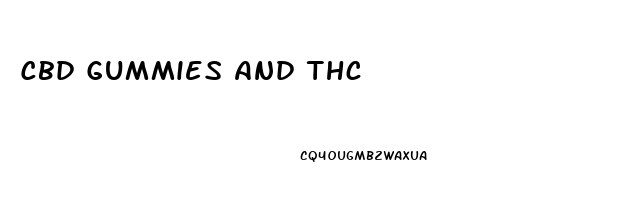 Cbd Gummies And Thc