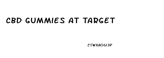 Cbd Gummies At Target