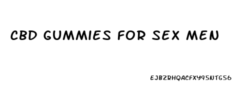 Cbd Gummies For Sex Men