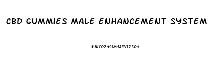 Cbd Gummies Male Enhancement System