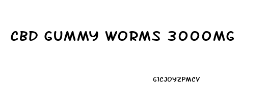 Cbd Gummy Worms 3000mg