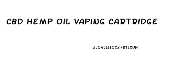 Cbd Hemp Oil Vaping Cartridge