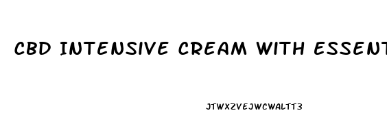 Cbd Intensive Cream With Essential Oils