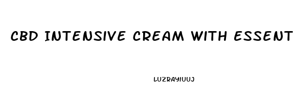 Cbd Intensive Cream With Essential Oils