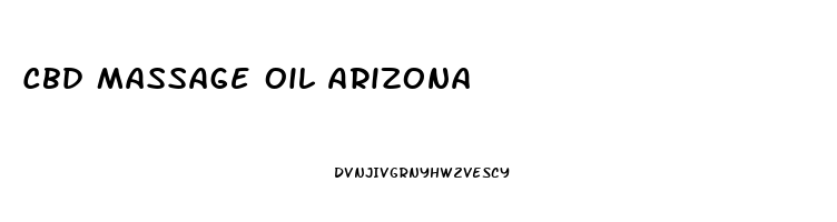 Cbd Massage Oil Arizona