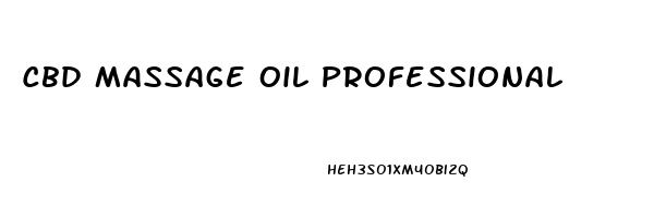 Cbd Massage Oil Professional