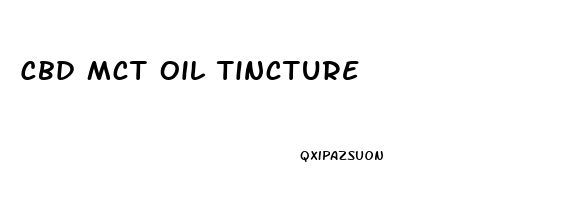 Cbd Mct Oil Tincture