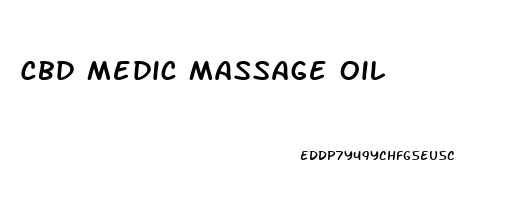 Cbd Medic Massage Oil