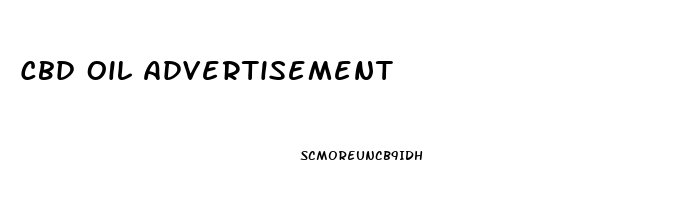 Cbd Oil Advertisement