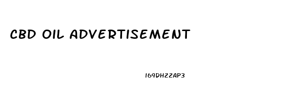 Cbd Oil Advertisement