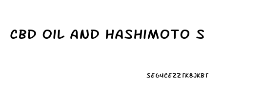 Cbd Oil And Hashimoto S