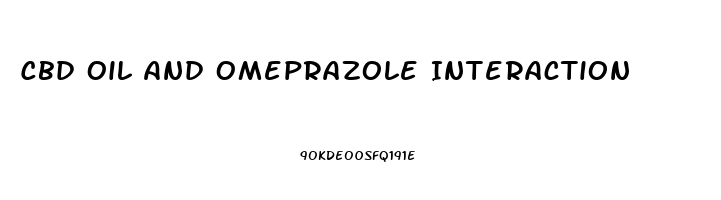 Cbd Oil And Omeprazole Interaction