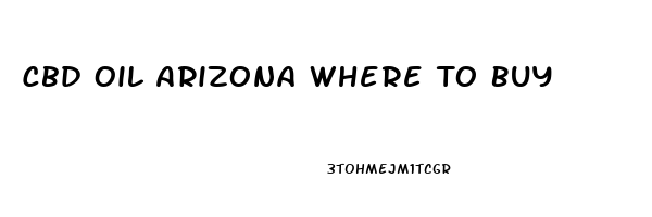 Cbd Oil Arizona Where To Buy