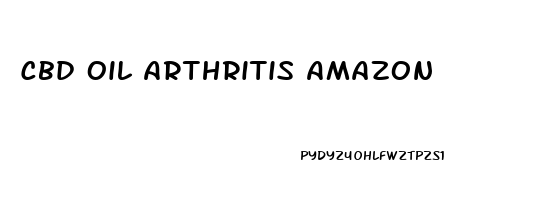 Cbd Oil Arthritis Amazon