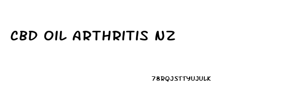 Cbd Oil Arthritis Nz