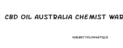 Cbd Oil Australia Chemist Warehouse Price