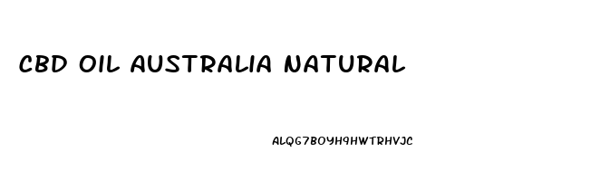 Cbd Oil Australia Natural