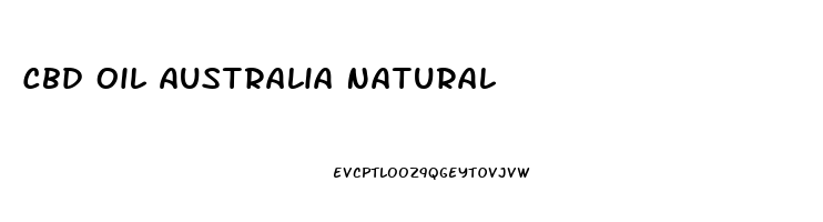 Cbd Oil Australia Natural