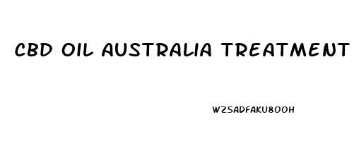 Cbd Oil Australia Treatment