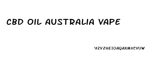 Cbd Oil Australia Vape