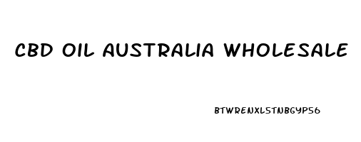 Cbd Oil Australia Wholesale