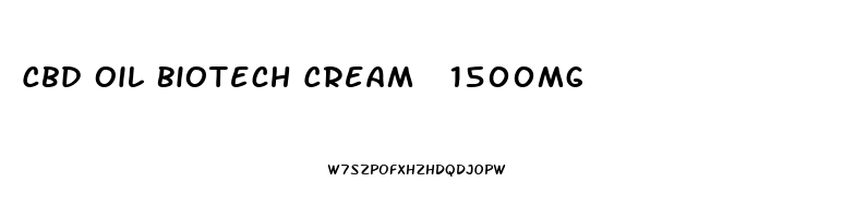 Cbd Oil Biotech Cream  1500mg