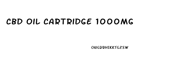 Cbd Oil Cartridge 1000mg