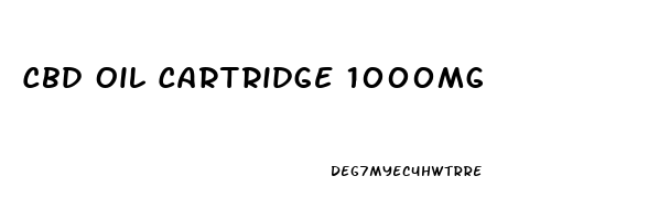 Cbd Oil Cartridge 1000mg